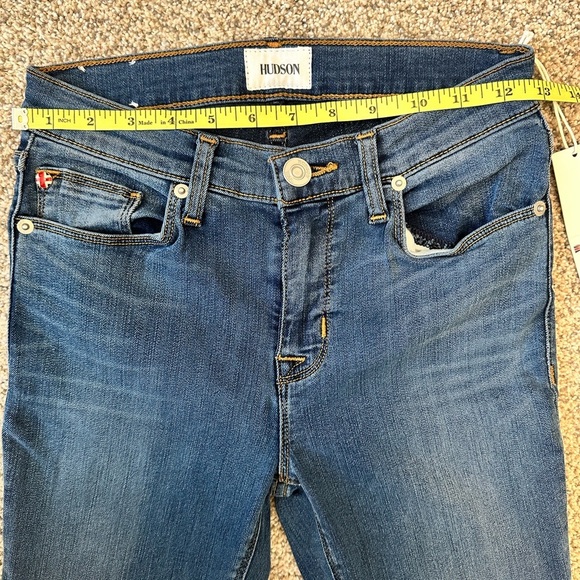 HUDSON Jeans Nico Midrise Super Skinny in Lagoon Women Size 26 $195 MSRP NWT - Picture 13 of 13